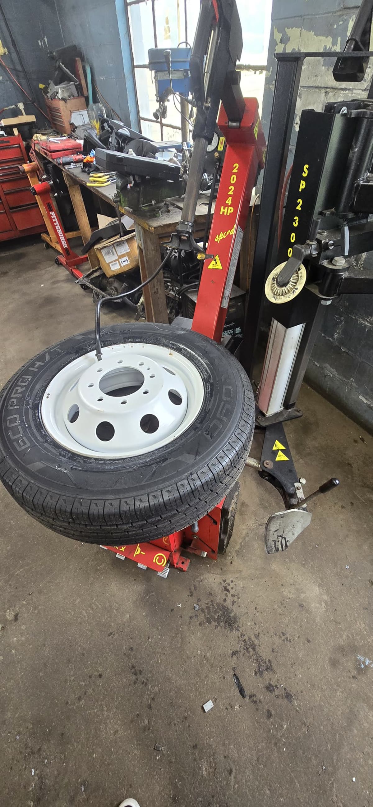 Tire mounting and balancing at Falmouth Auto Center